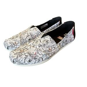 Toms Marvel Comics Slip On Sneakers Size 9